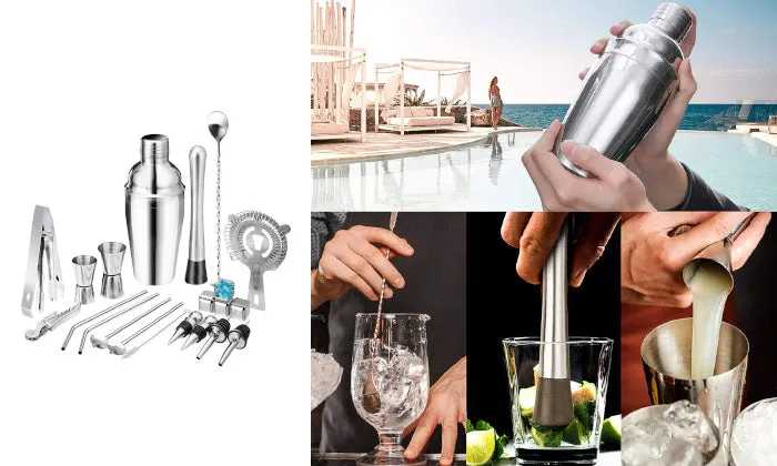 22 Piece Bar Cocktail Set