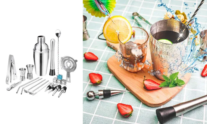 22 Piece Bar Cocktail Set