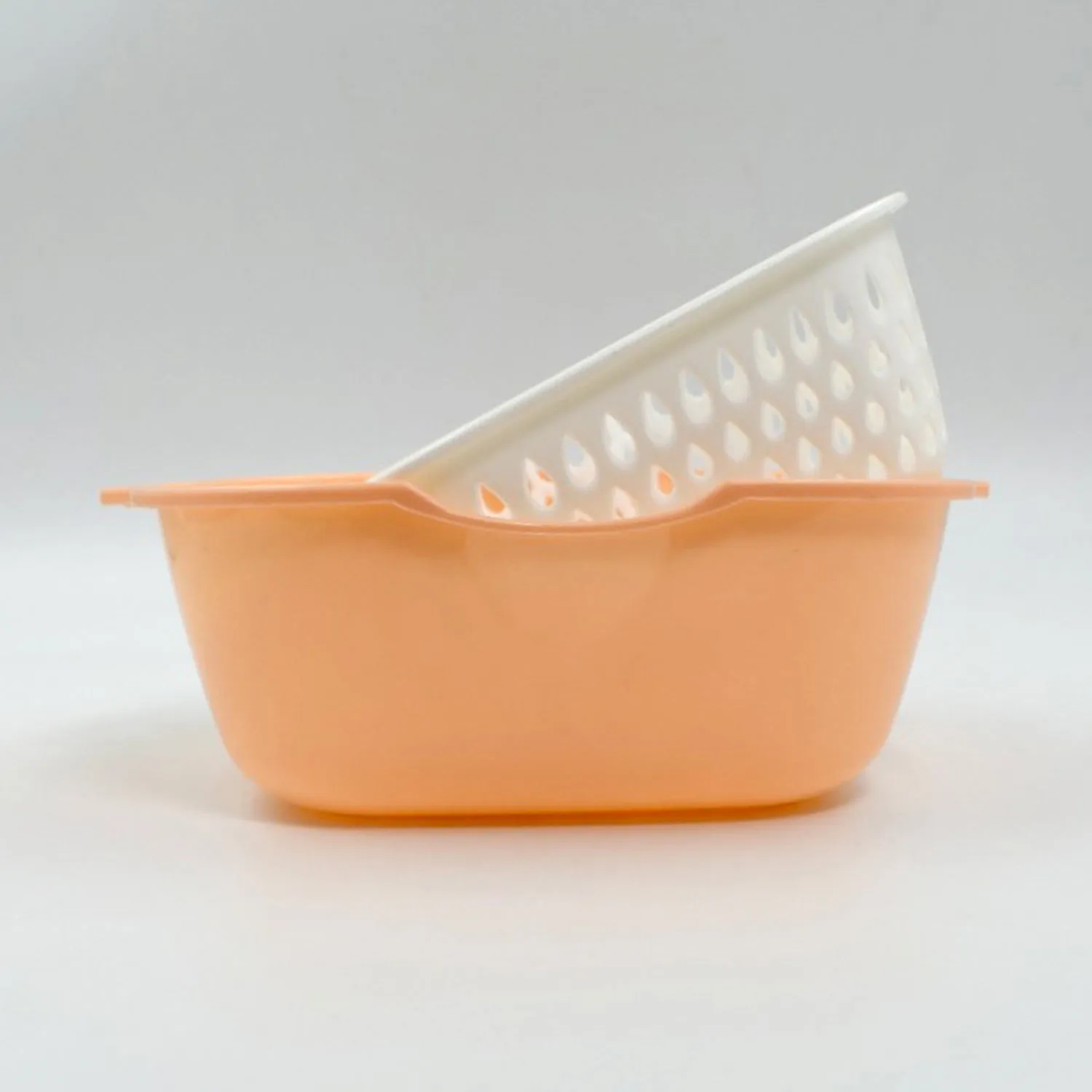 2785 2 In 1 Basket Strainer To Rinse Various Types Of Items Like Fruits, Vegetables Etc.