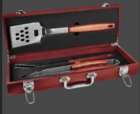 3-Piece Rosewood BBQ Set