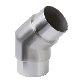 316 Tube Connector 135 Degree To Suit 48.3mm x 2.6mm Tube