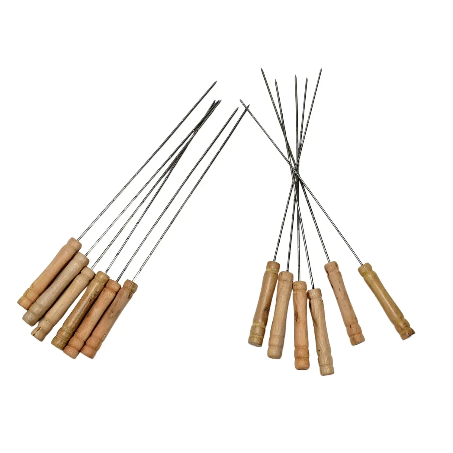 7118 Barbecue Skewers for BBQ Tandoor, Grill (Pack Of 12)