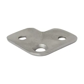 90 Degree Corner Handrail Support Plate To Suit 42.4mm Tube