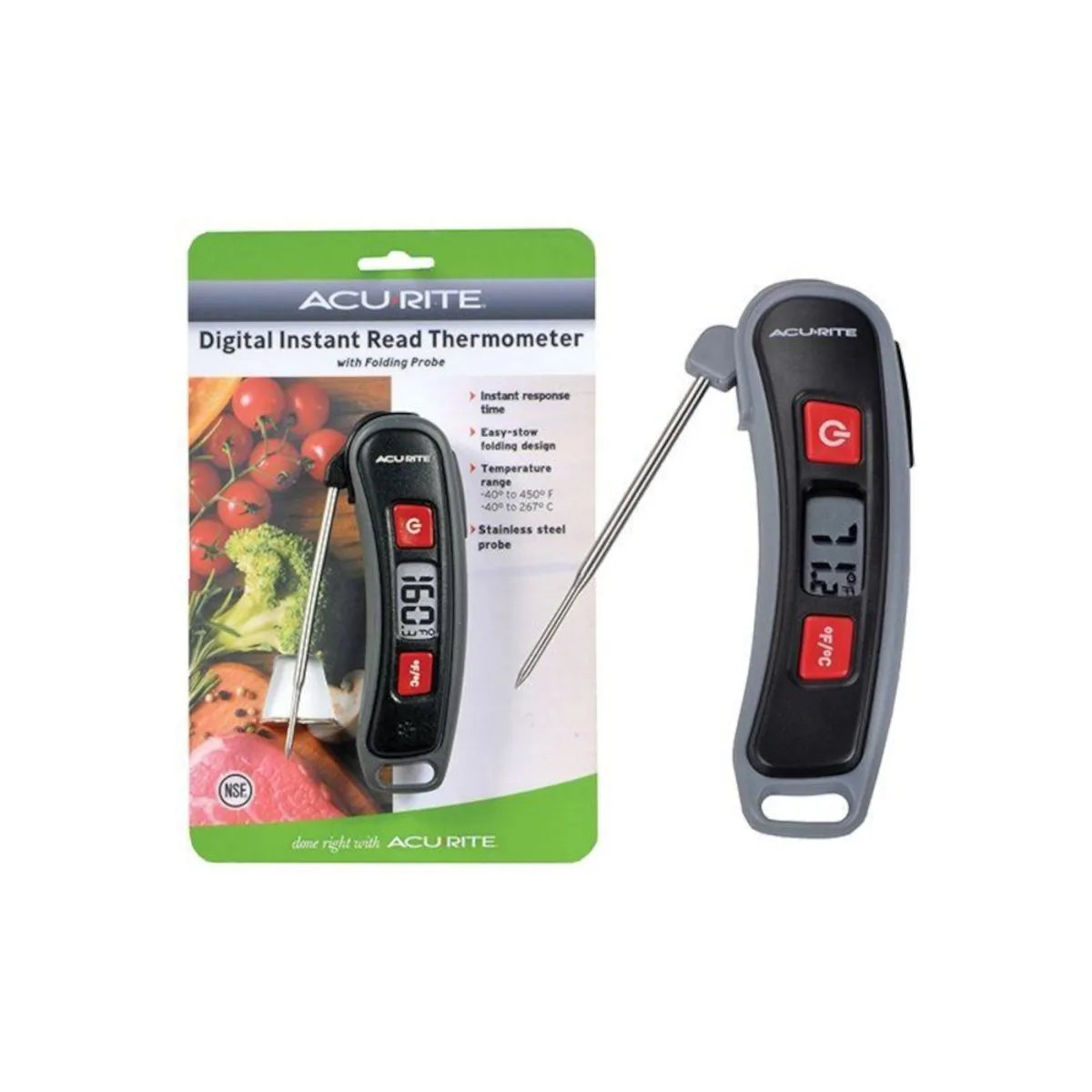 AcuRite Folding Probe Thermometer