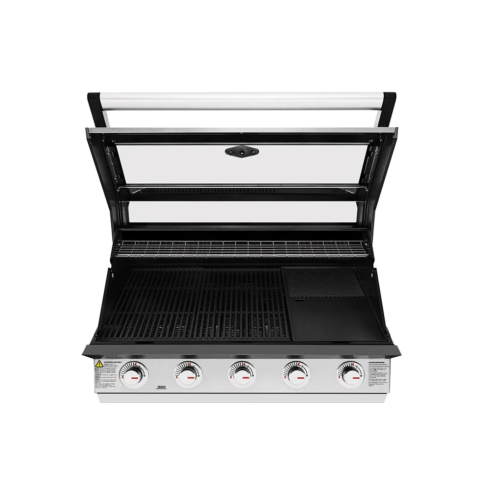 BeefEater 1600 Series 5-Burner Built In BBQ Stainless Steel