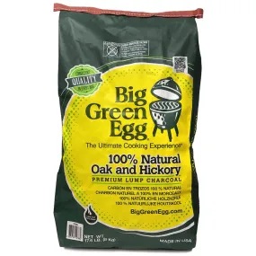 Big Green Egg: Charcoal  YELLOW LABEL Oak & Hickory 20#