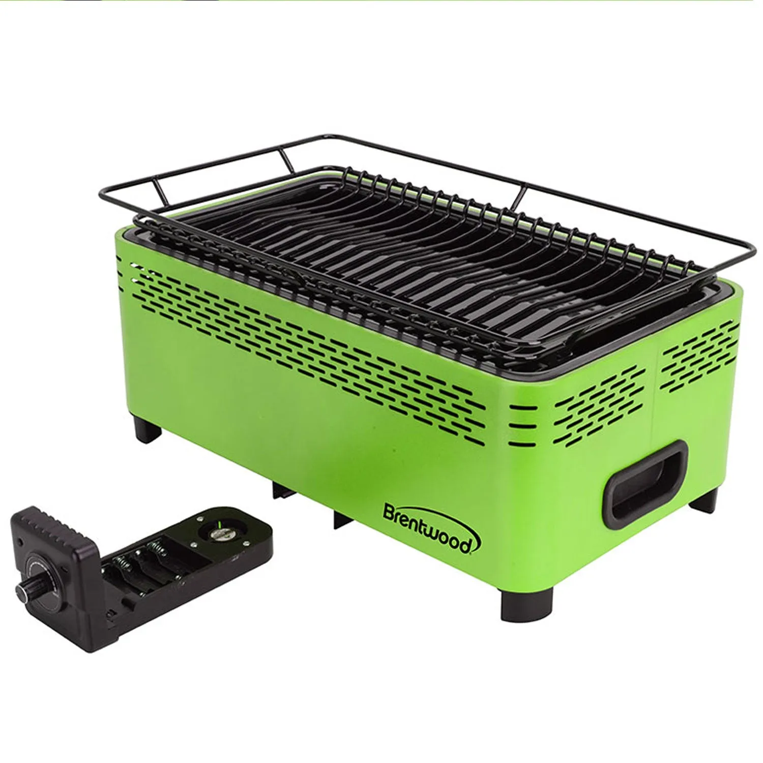 Brentwood BBF-31G Non-Stick Dishwasher Safe Portable Outdoor Barbecue, Green