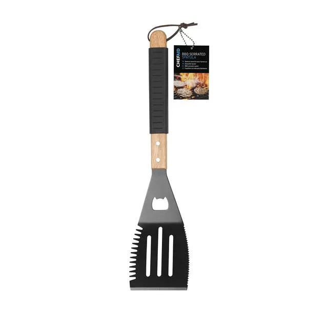 Chef Aid BBQ Spatula with serrated edge