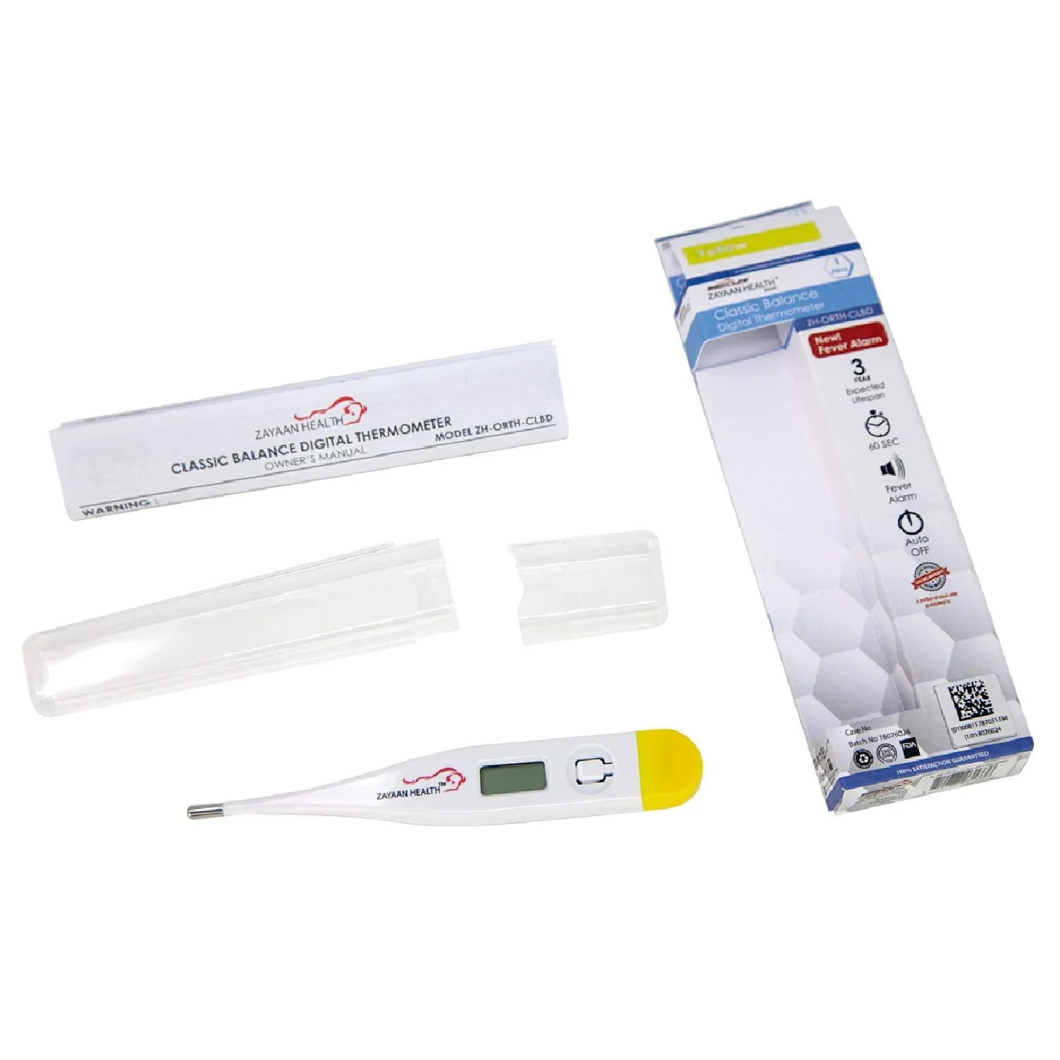 Classic Balance Digital Thermometer, High Accuracy, Fast Response, Rigid Sensor Tip