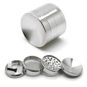 Concave Shaped 2" Metal Tobacco Herb Grinder,