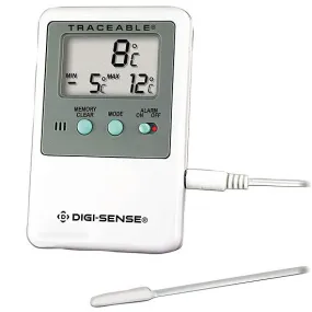 Digital Thermometer, General-Purpose with High/Low Memory