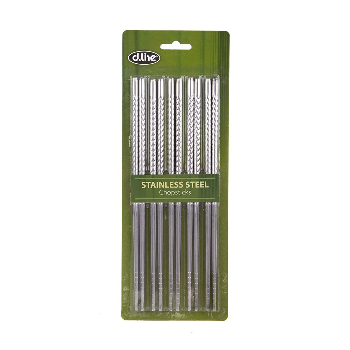 D.Line Stainless Steel Chopsticks Set of 5