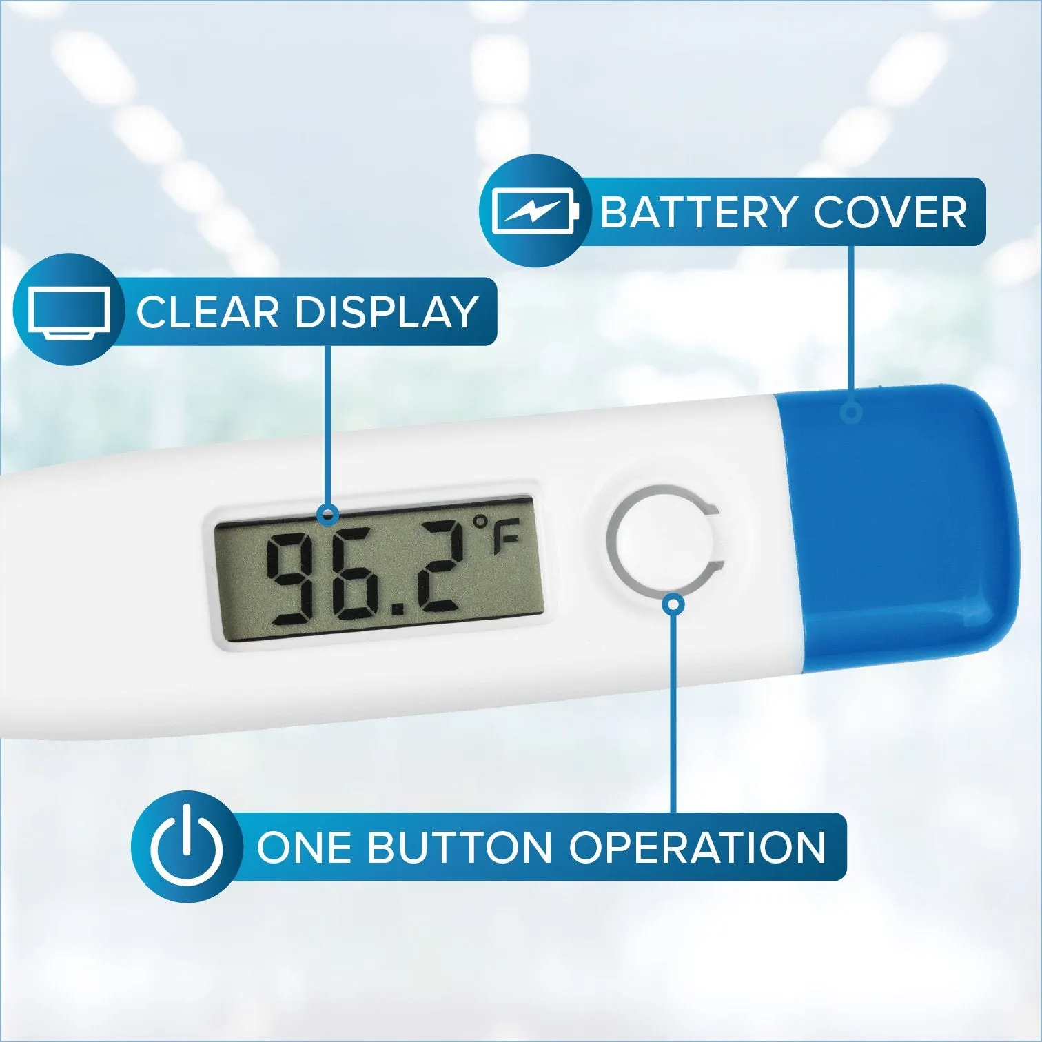 Fast Reading Accurate At Home Digital Thermometer For Oral Use