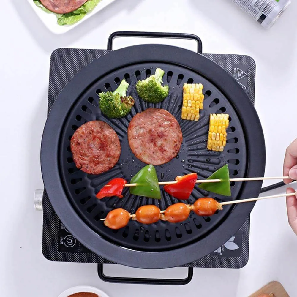 Korean Portable Non-stick BBQ Grill Pan