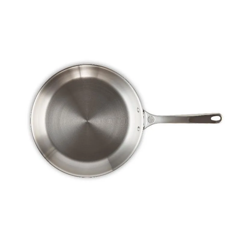 Le Creuset Signature Stainless Steel Uncoated Frying Pan 24cm