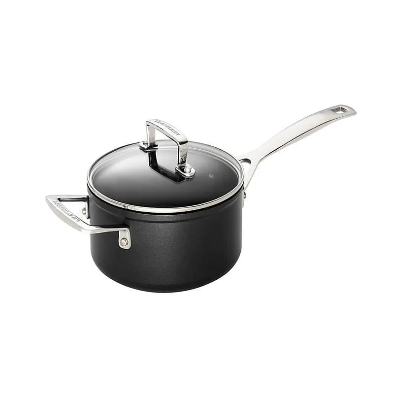 Le Creuset Toughened Non-Stick Saucepan with Glass Lid