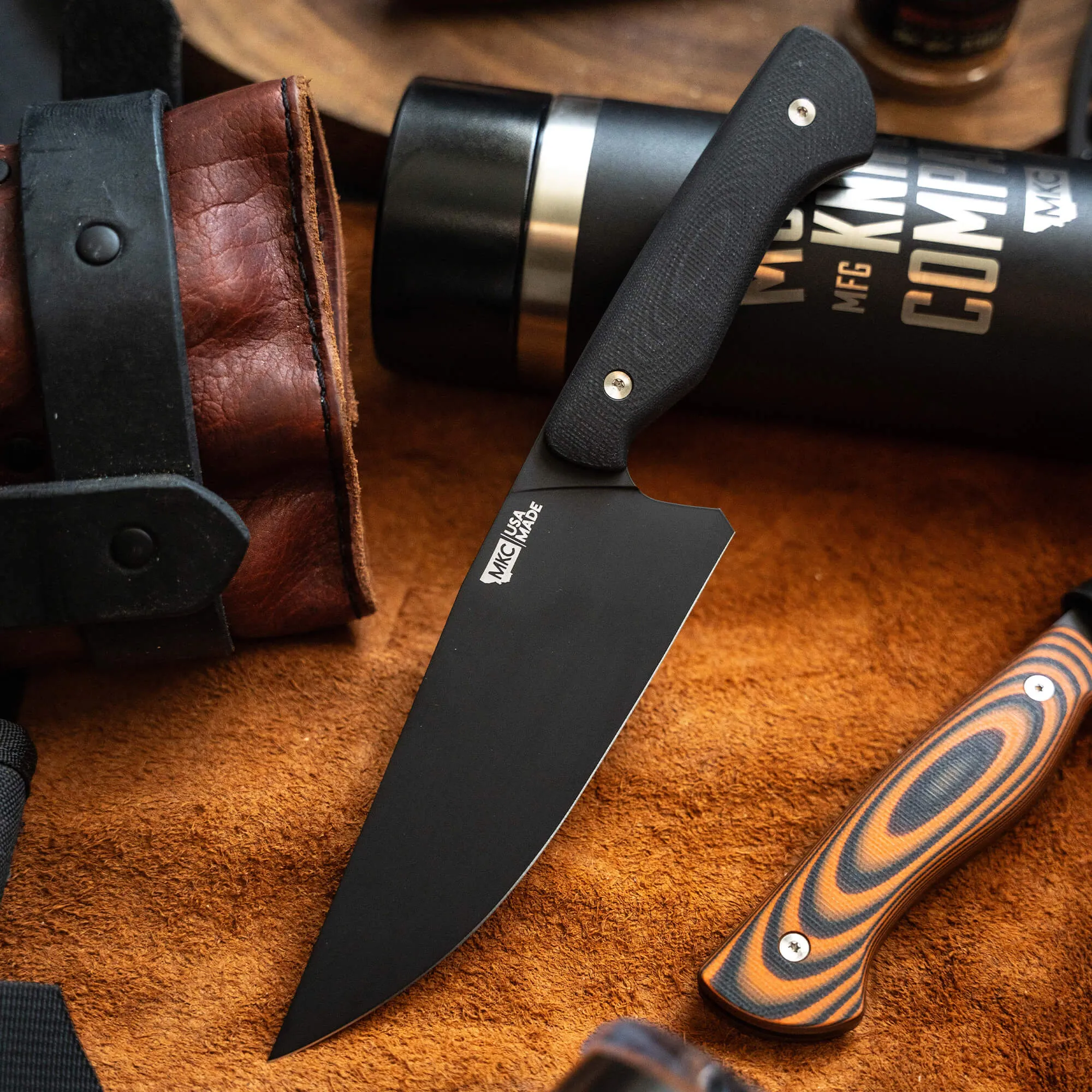 MEAT CHURCH CHEF KNIFE - BLACK