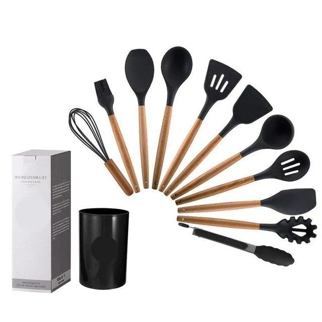 Non Stick Pot Spatula And Spoon