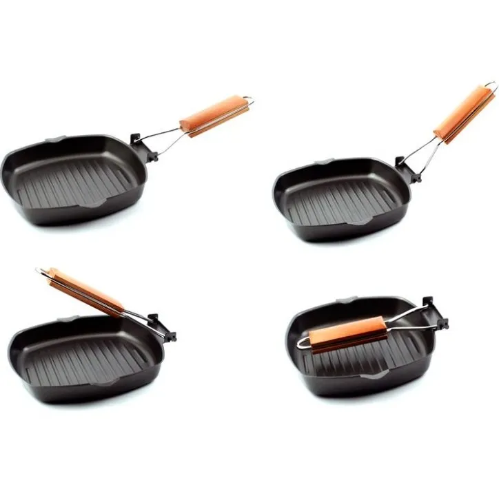 Non-Stick Square Grill Pan - 28cm