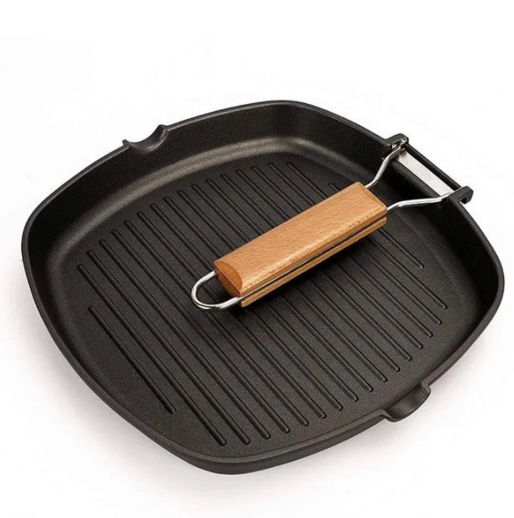 Non-Stick Square Grill Pan - 28cm