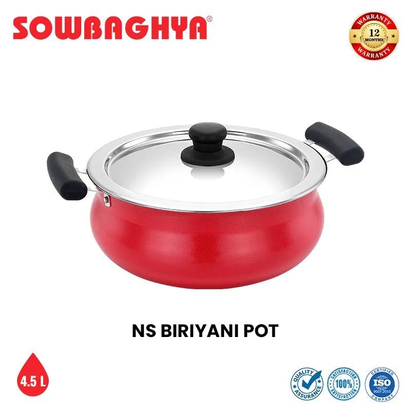 NS Biriyani Pot with SS Lid - 4.5Ltr