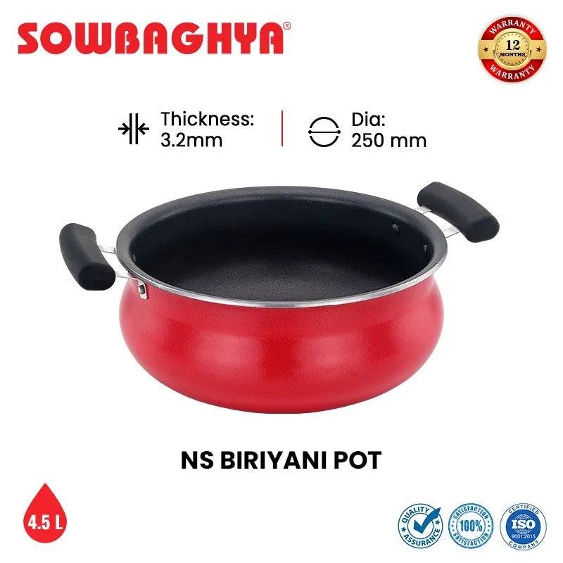 NS Biriyani Pot with SS Lid - 4.5Ltr