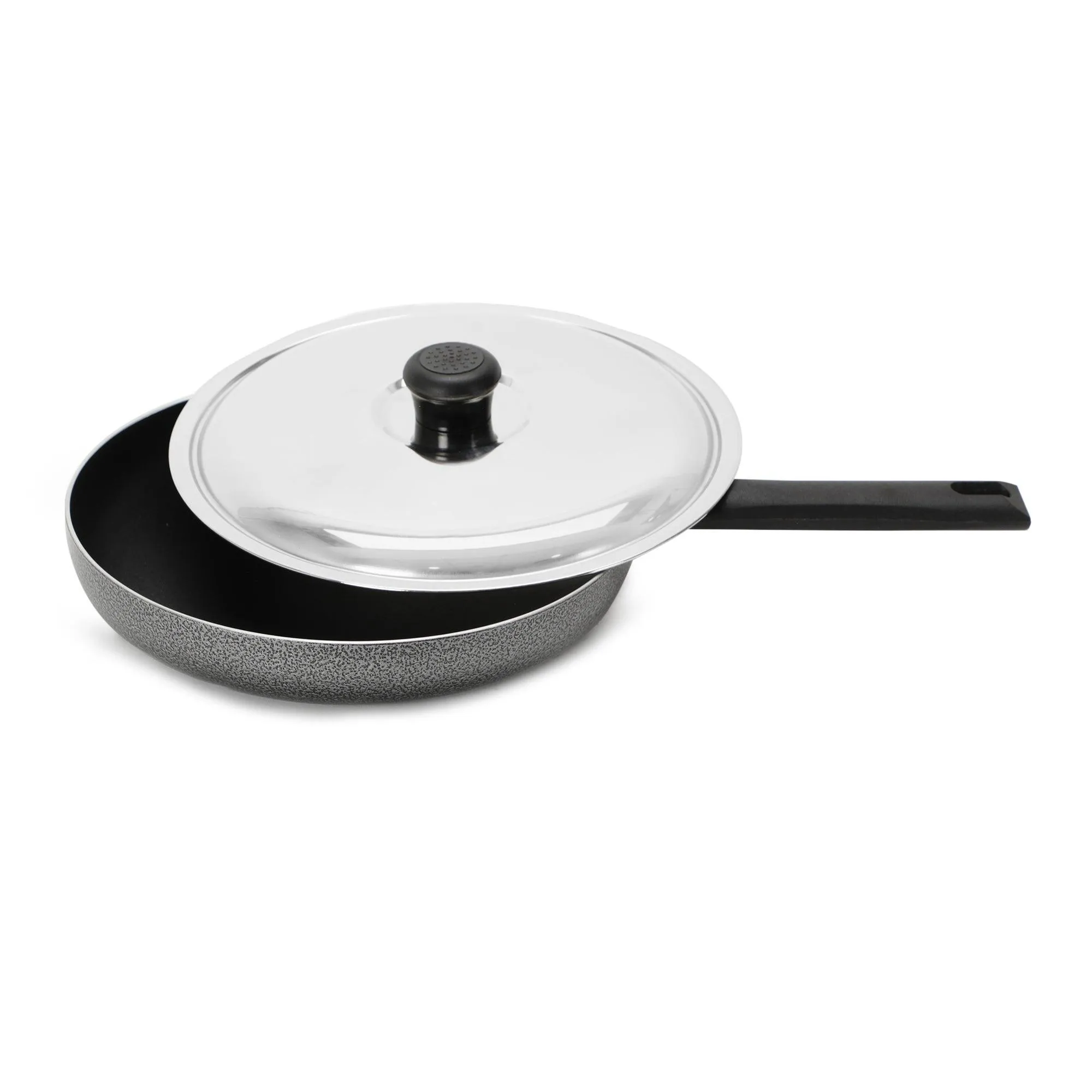 NS Fry Pan with SS Lid