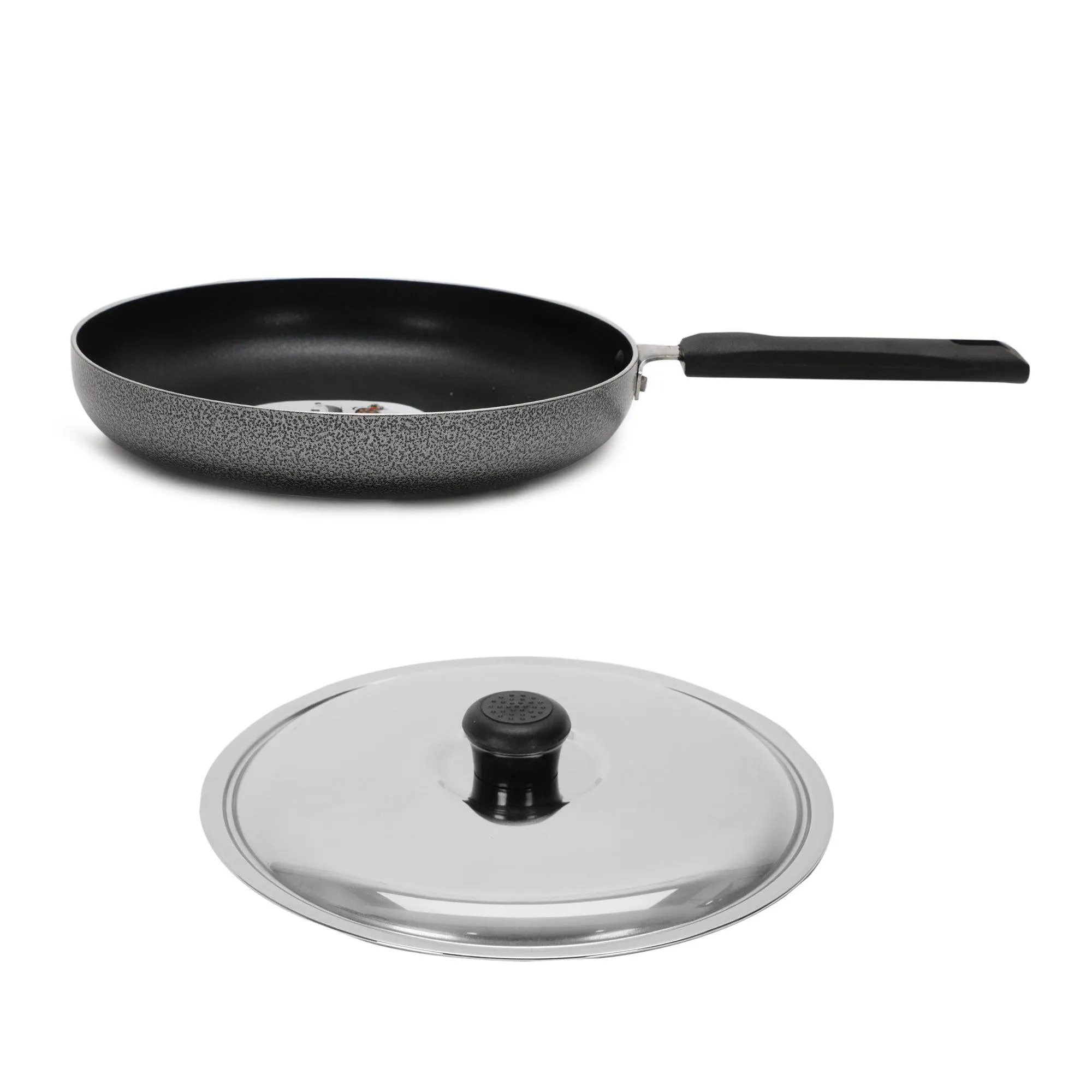 NS Fry Pan with SS Lid