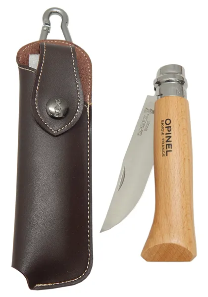 Opinel No 8 with Opinel Sports Sheath Set