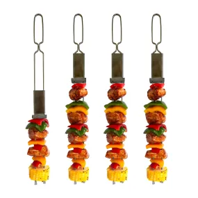 Outset Stainless Steel Slider Skewers Set/4