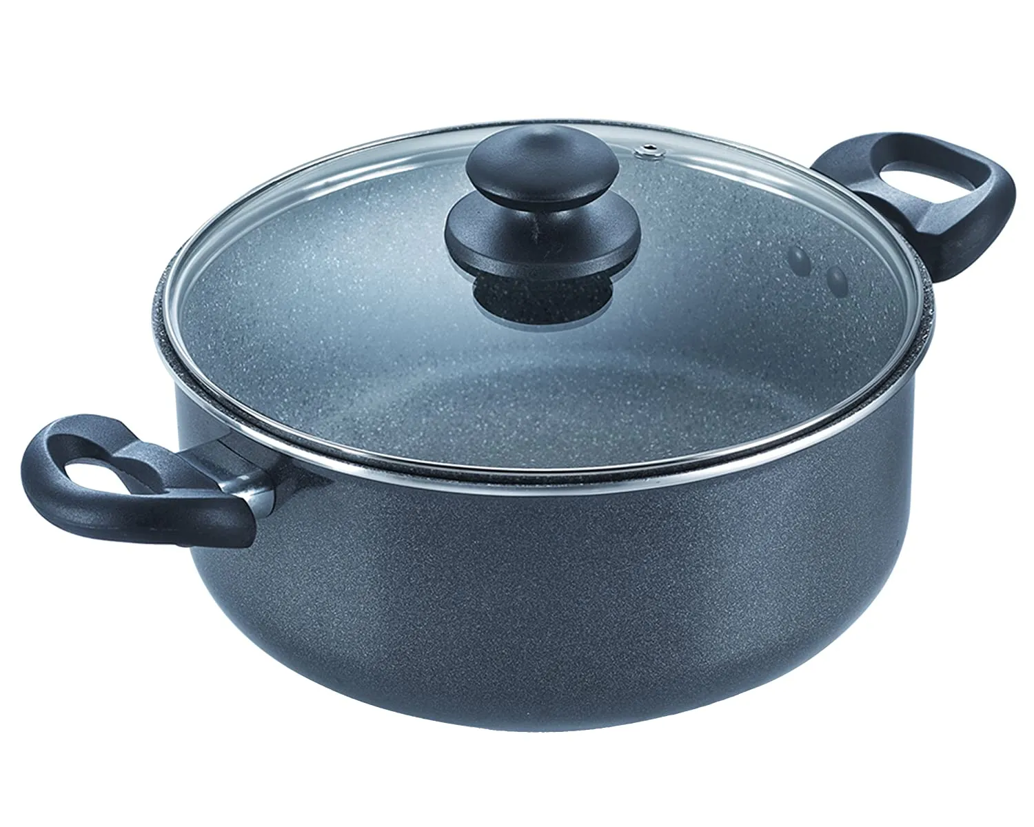 Prestige Omega Deluxe Granite Sauce Pan with Lid