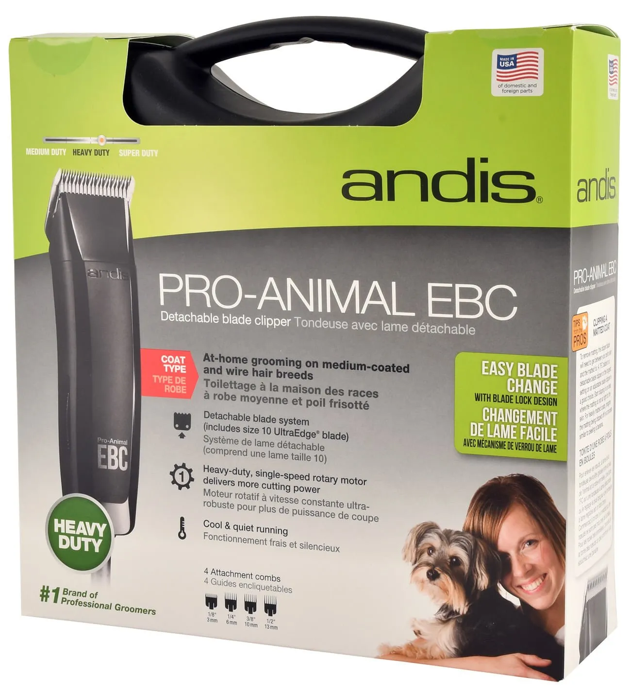 Pro Animal EBC Detachable Blade Clipper