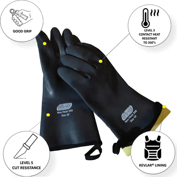 ProVal Neo Heat 350 – Neoprene Heat and Cut Resistant Glove