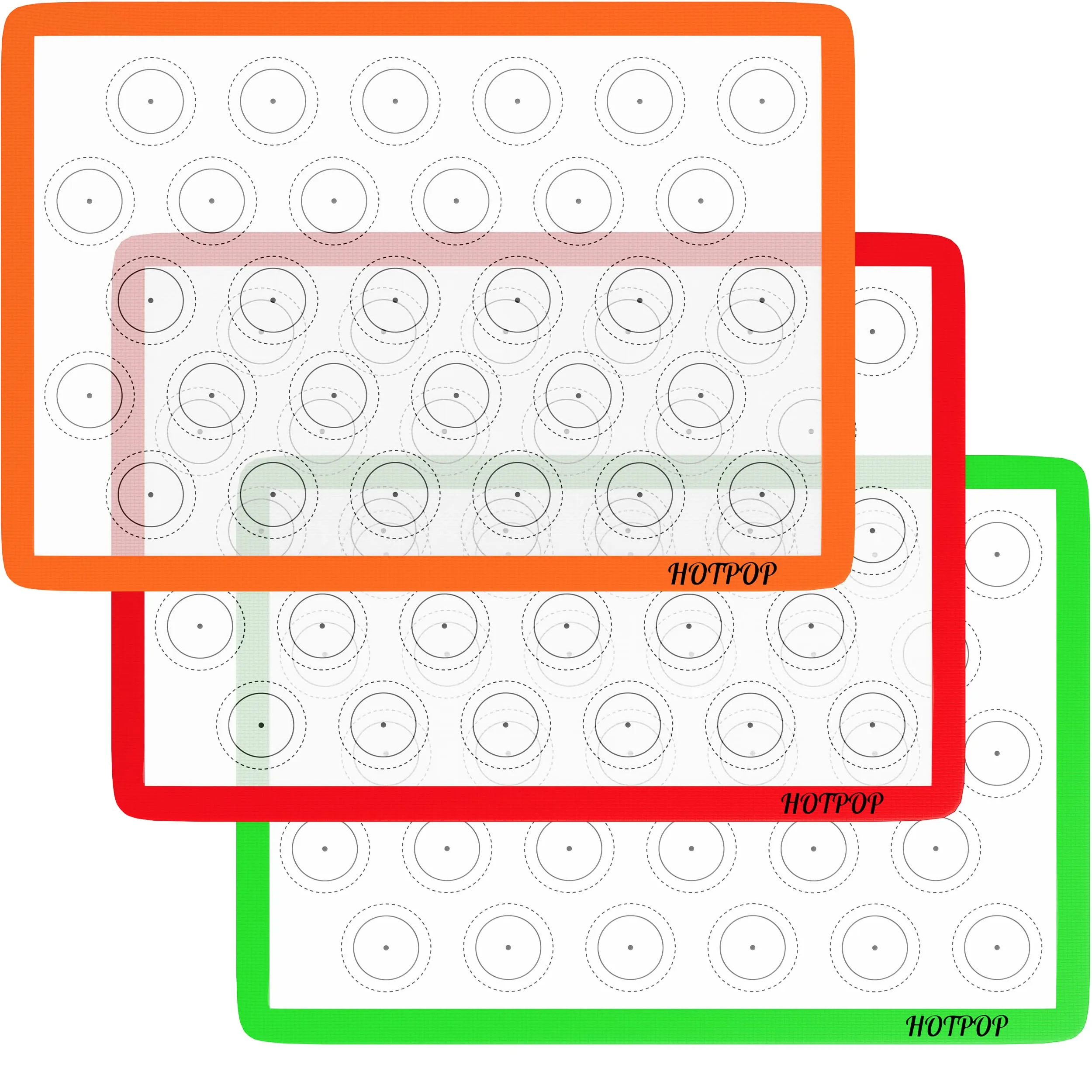 Silicone Baking Mats 075mm, Non-Stick Macaron Silicone Baking Mats - Silicone