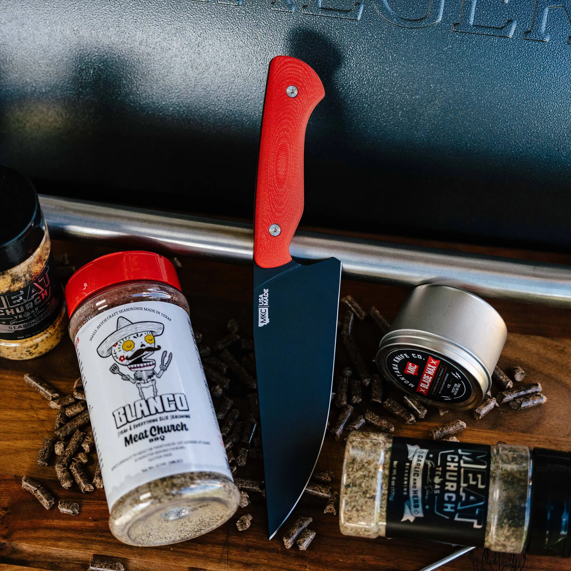 (SOLD OUT) MEAT CHURCH CHEF KNIFE - SECRET DROP