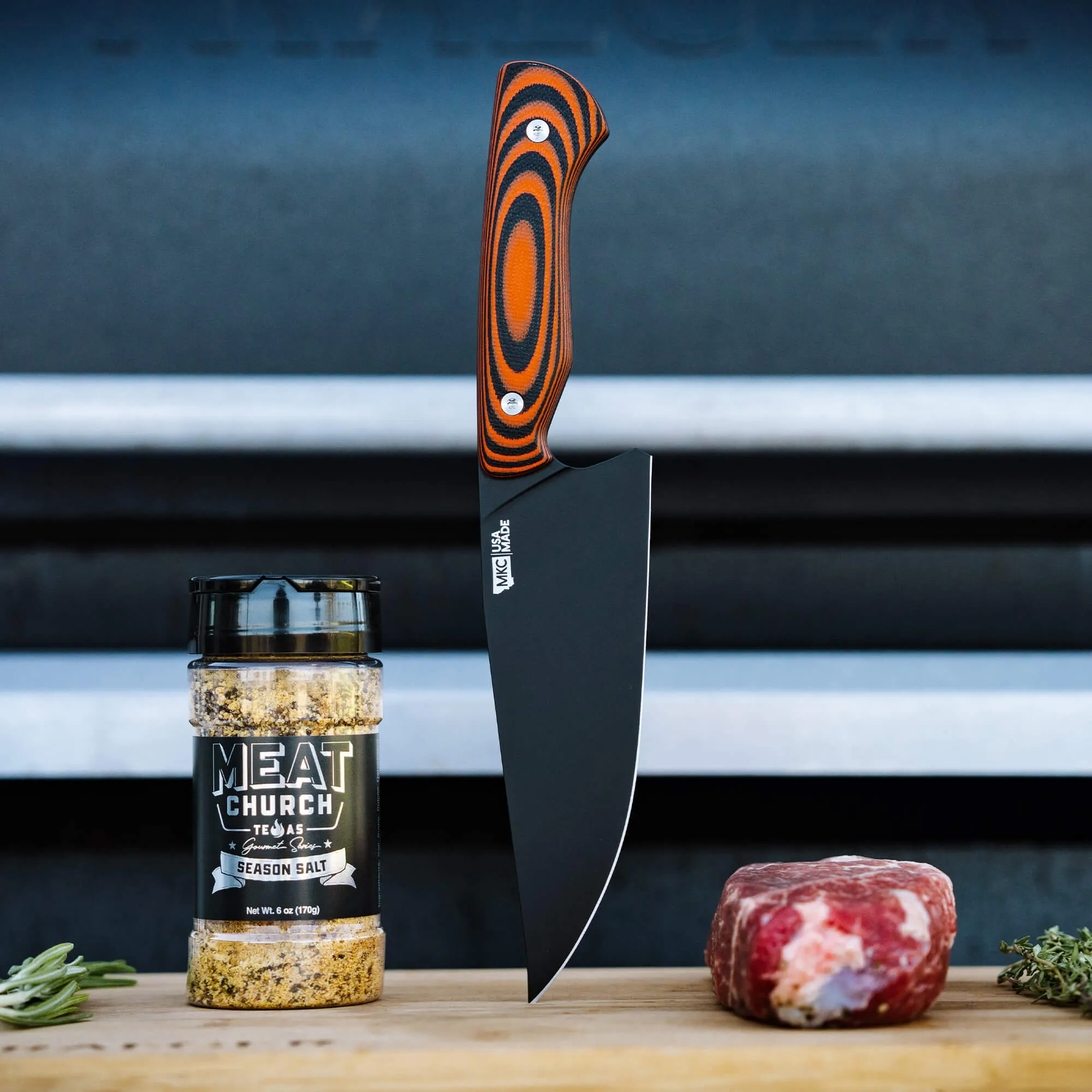 (SOLD OUT) MEAT CHURCH CHEF KNIFE - SECRET DROP