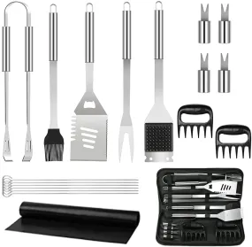 Stainless Steel BBQ Grill Tool Set