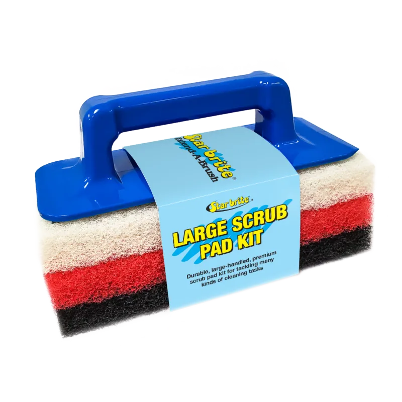 Starbrite Extend-A-Brush Scrub Pad Kit