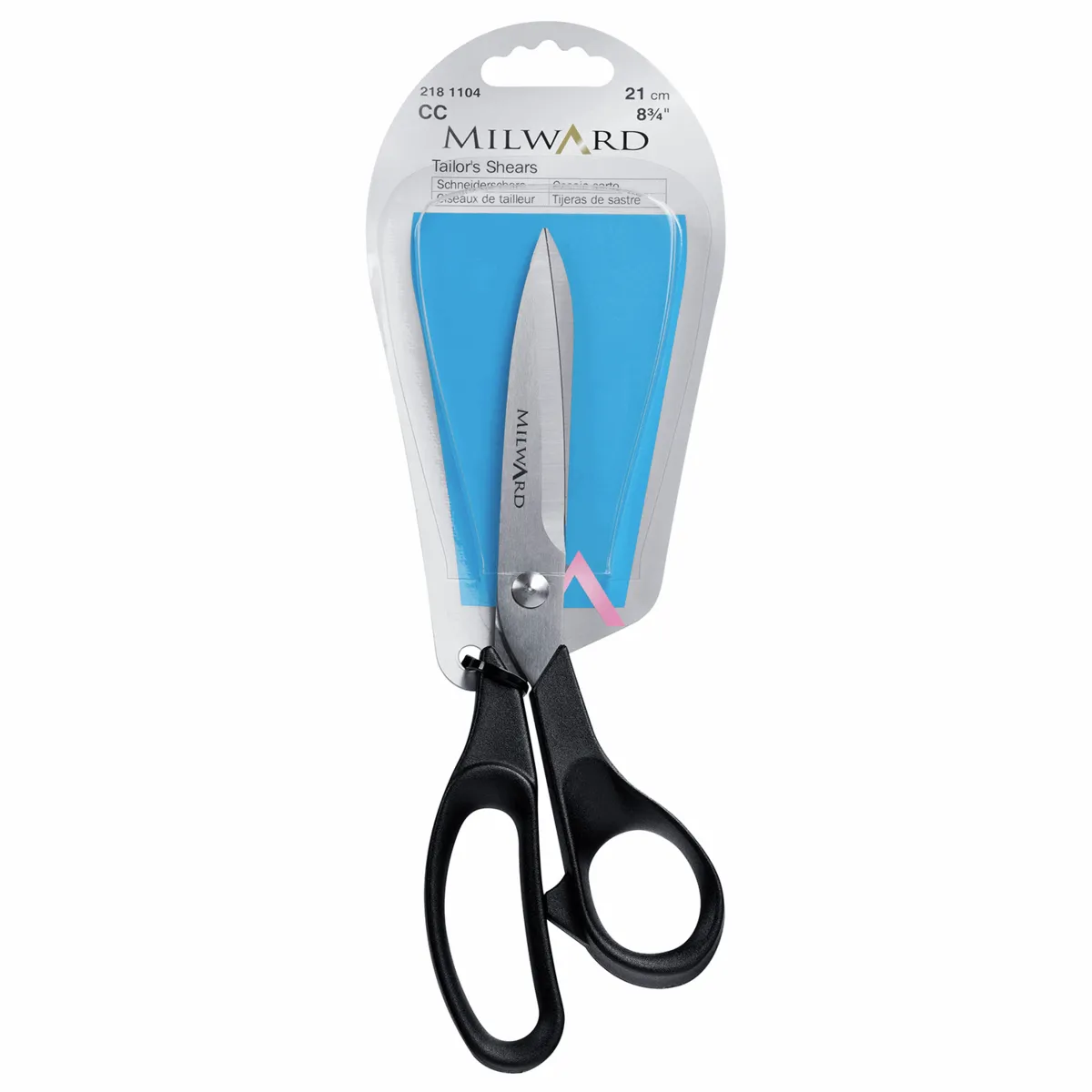 Tailors Shears 24cm Plastic Handle