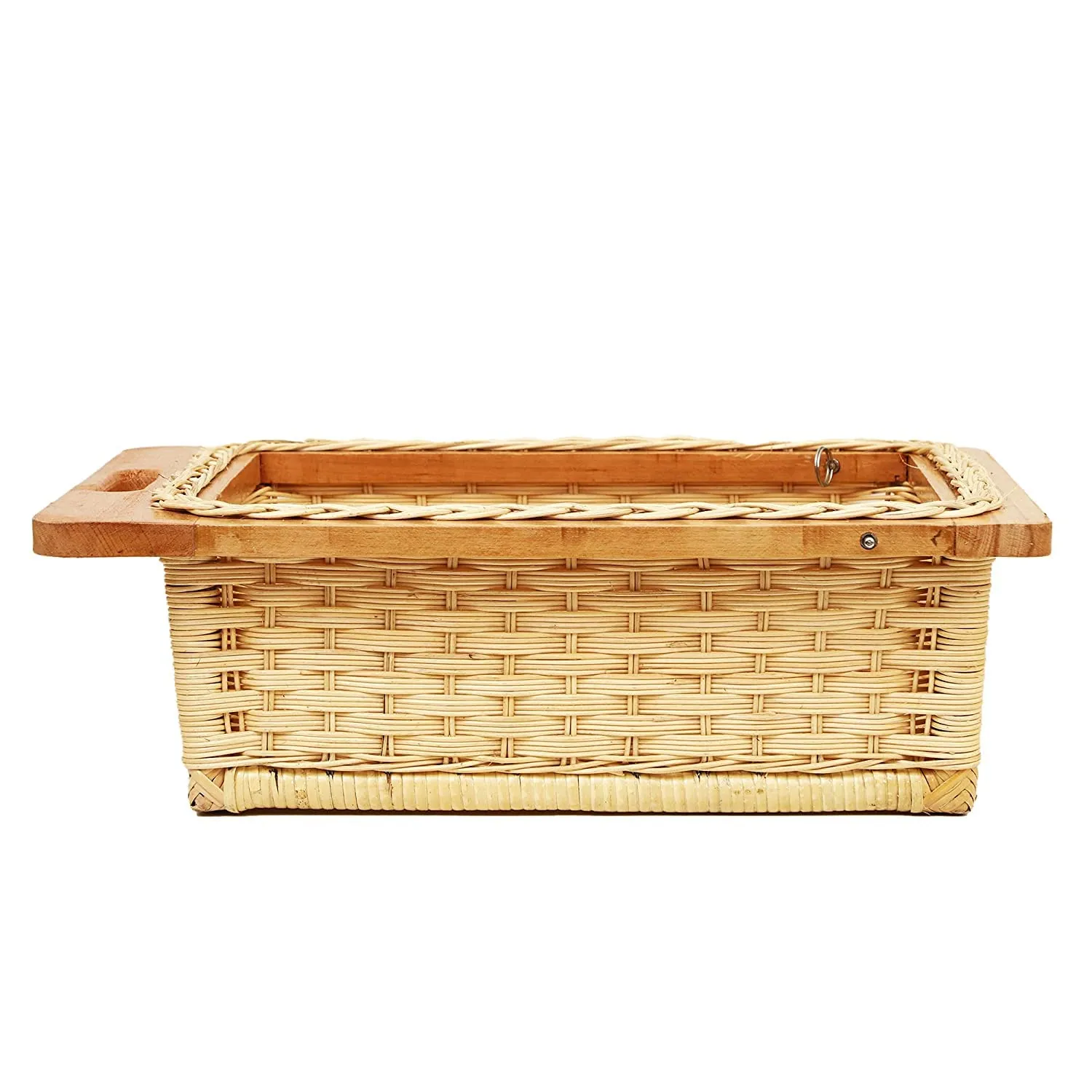 Wicker Basket for Modular Kitchen | Pull Out Basket 20 x 18 x 8 - Sarvani