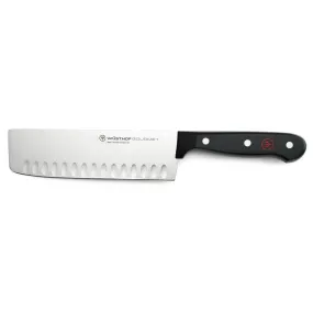 Wusthof Gourmet Hollow Edge Nakiri Knife - 7″