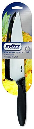 ZYLISS Chef's Knife with Sheath Cover, 7.5-Inch Stainless Steel Blade